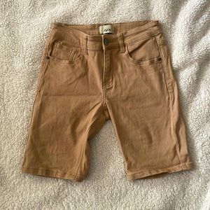 Ziz denim  slim fit stretch jean shorts